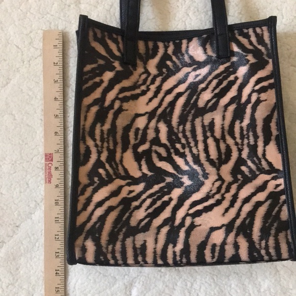 NWOT | Neiman Marcus & Stephanie Johnson | Collab Leopard Print Tote Bag - Picture 4 of 6